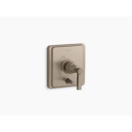 Kohler Pinstripe Pure B&S Faucet Trim W/Div K-T98757-4A-BV